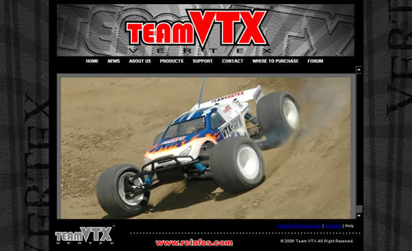 Team VTX Website