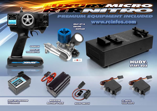 Xray Micro Nitro Trucks 1/18 RTR