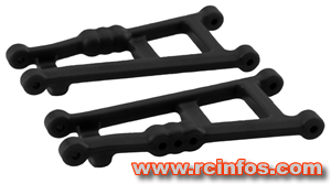 Rear A-arms for Electric versions of Traxxas Rustler and Stampede 