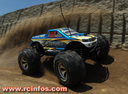 Team Losi Aftershock Monster Truck