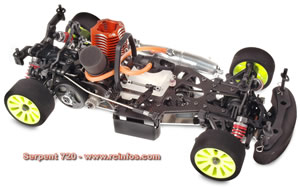 Serpent 720 1/10 Racing Car