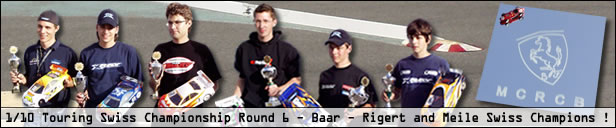 Championnat Suisse 1/10 Touring Car