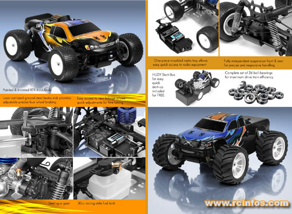 Xray Micro Nitro Trucks 1/18 RTR